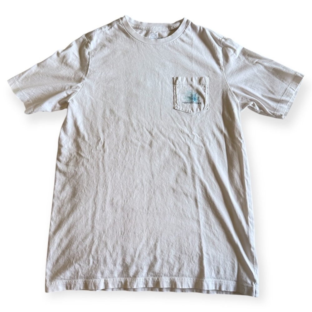 Vineyard Vines Boys Fishing Short-Sleeve Pocket Tee
